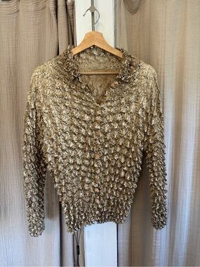 New y2k vintage Magic Popcorn Blouse- one size